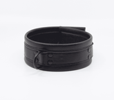 Love In Leather Faux Leather Collar & Lead Set Black Default Title Collars and Leads